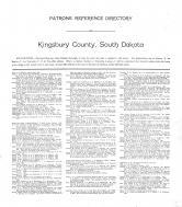 Directory 1, Kingsbury County 1909